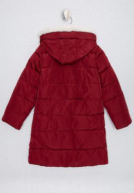 Kız Çocuk Kırmızı Kaban - 50227689029