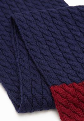 Erkek Lacivert Kaşkol - 50194540003