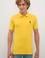 Erkek Safran Polo Yaka Basic Tişört