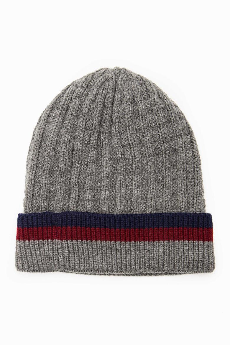 Erkek Gri Melanj Bere - 50197040001