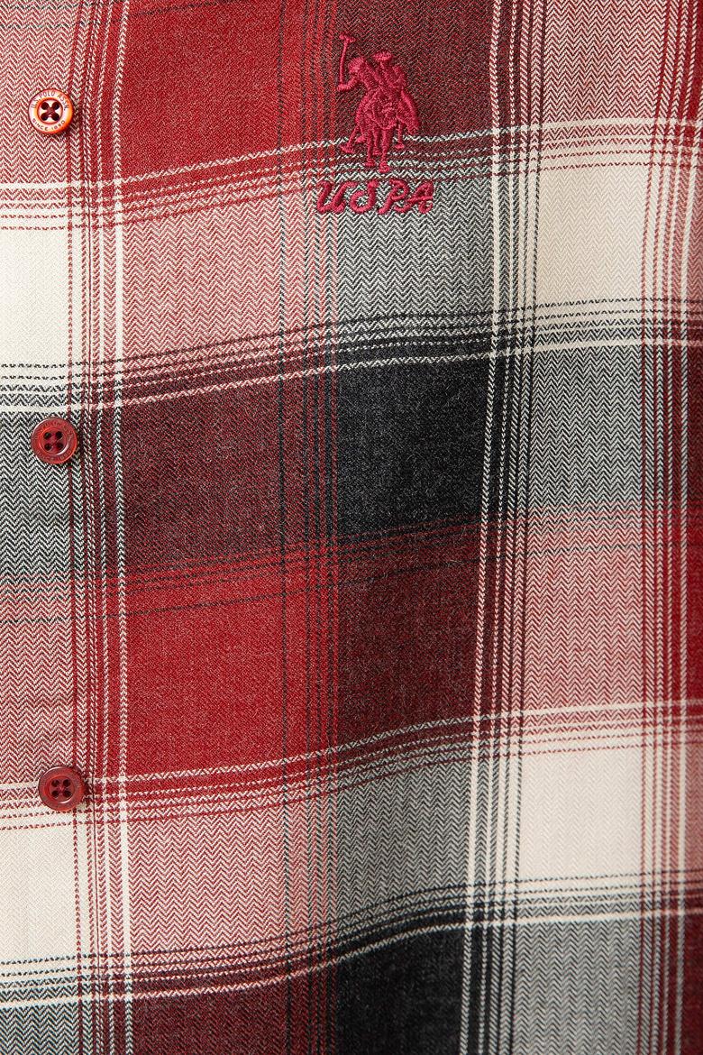 Kırmızı Gömlek Uzunkol - 50201114005