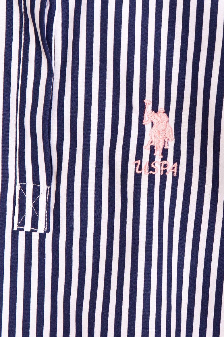 Kız Çocuk Lacivert Dokuma Elbise - 50199840007