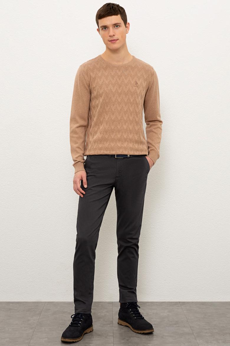 Erkek Camel Melanj Kazak - 50223878043