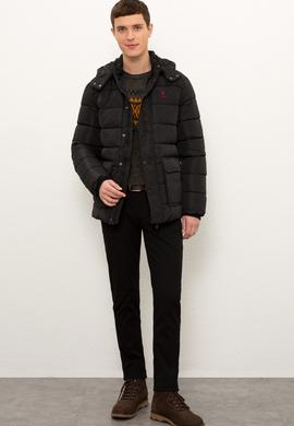 Erkek Siyah Mont - 50224461014