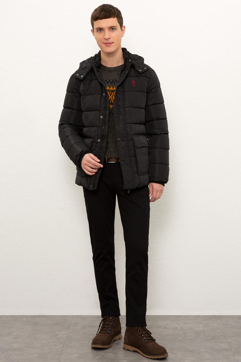 Erkek Siyah Mont - 50224461014