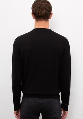 Erkek Siyah Basic Kazak - 50224739006