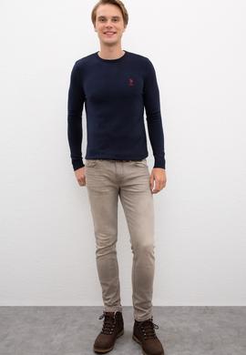 Erkek Lacivert Basic Kazak - 50224739042