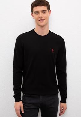 Erkek Siyah Basic Kazak - 50224739006