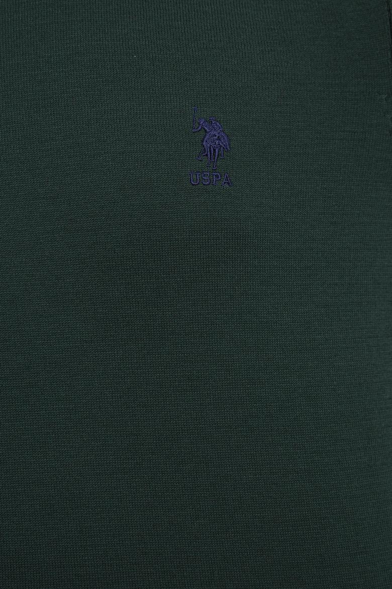 Erkek Yeşil Basic Kazak - 50224739033