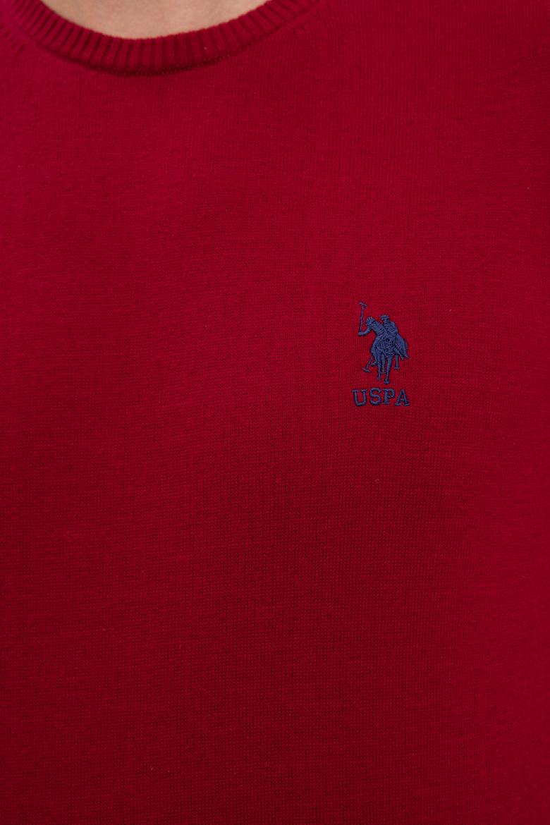 Erkek Bordo Basic Kazak - 50224739051