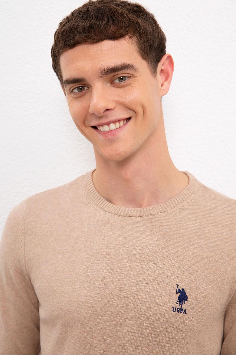 Erkek Camel Melanj Basic Kazak - 50224739087