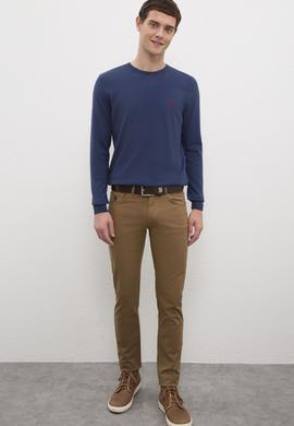 Erkek İndigo Basic Kazak - 50224739015