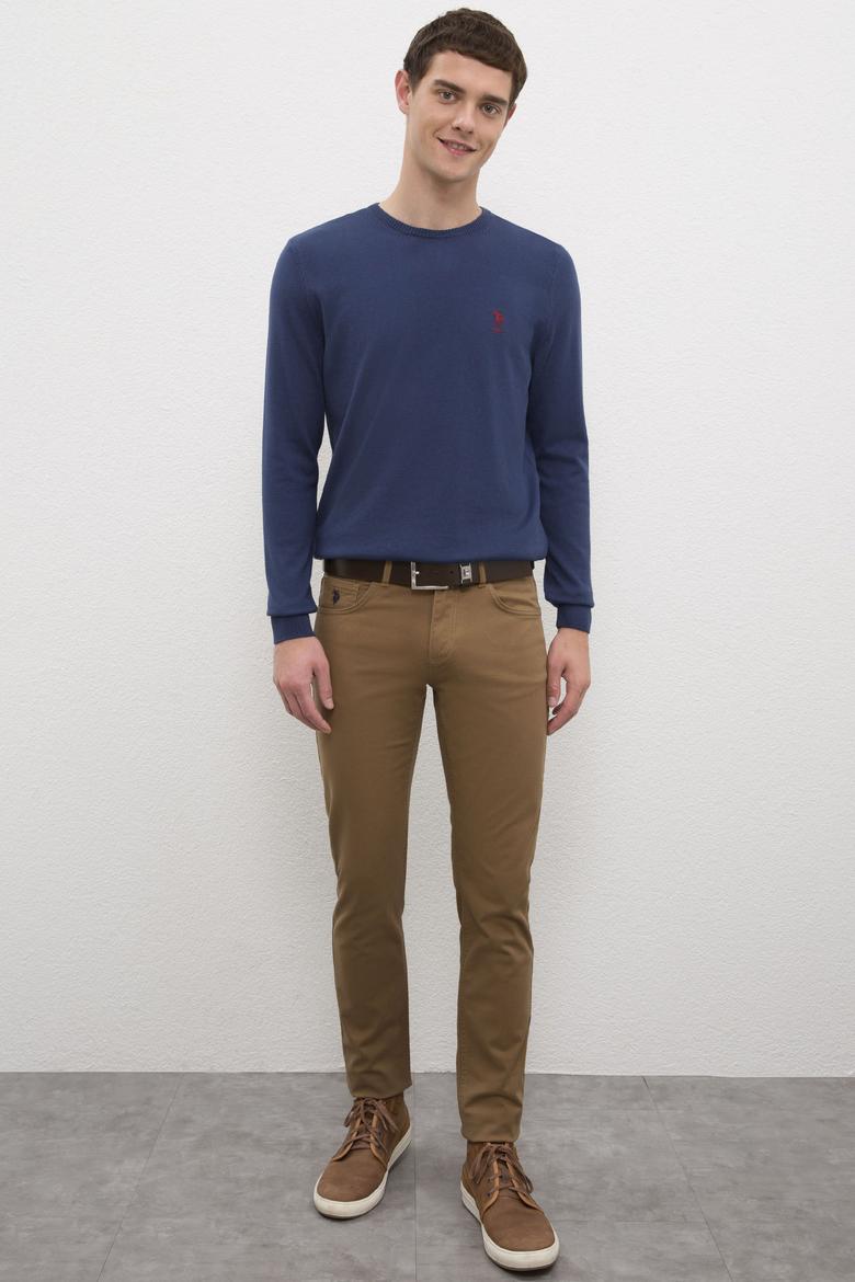 Erkek İndigo Basic Kazak - 50224739015