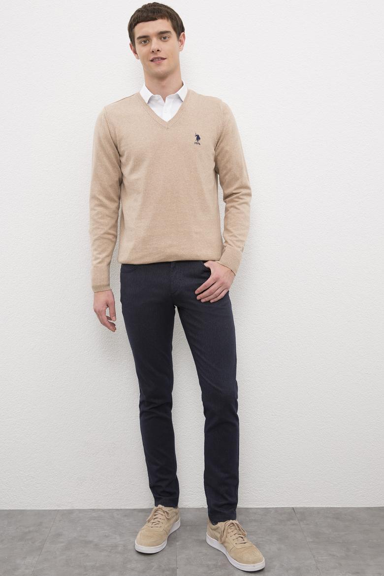 Erkek Camel Melanj Basic Kazak - 50224740101