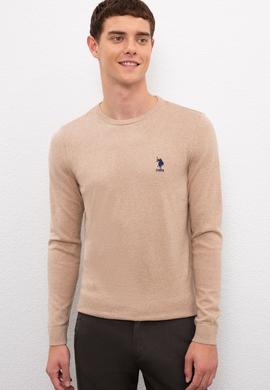 Erkek Camel Melanj Basic Kazak - 50224739087