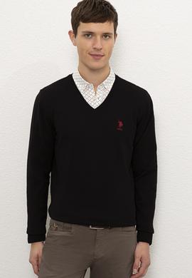 Erkek Siyah Basic Kazak - 50224740010