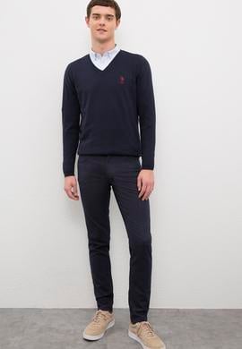 Erkek Lacivert Basic Kazak - 50224740001