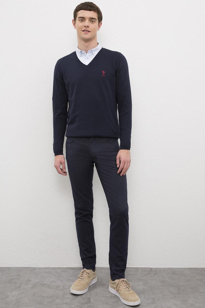 Erkek Lacivert Basic Kazak - 50224740001