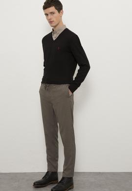 Erkek Vizon Kanvas Pantolon - 50224775017