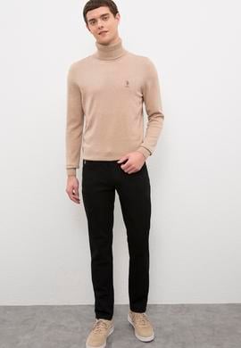 Erkek Siyah Kanvas Pantolon - 50224778024