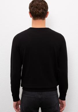 Erkek Siyah Basic Kazak - 50224779010