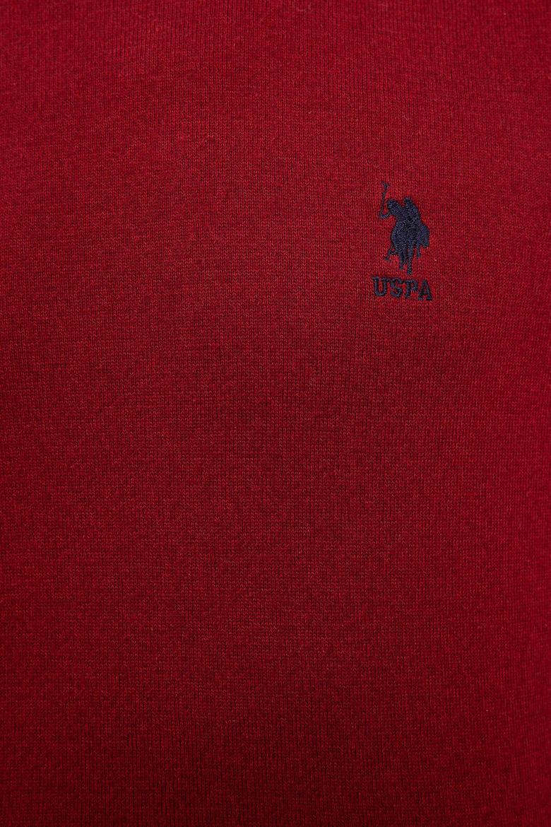 Erkek Bordo Basic Kazak - 50224779034