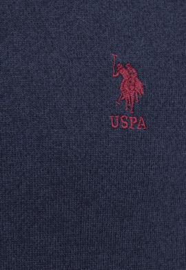 Erkek Lacivert Bisiklet Yaka Basic Triko Kazak - 50224779026