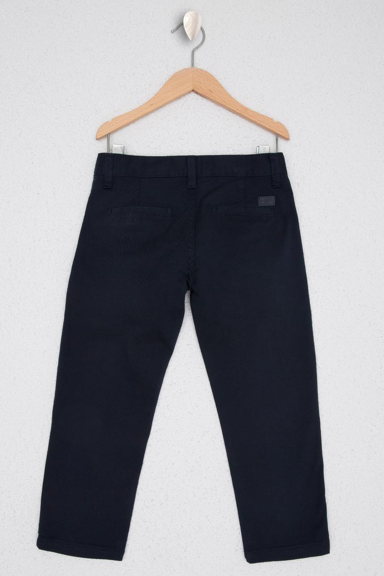Erkek Çocuk Lacivert Kanvas Pantolon - 50224805016