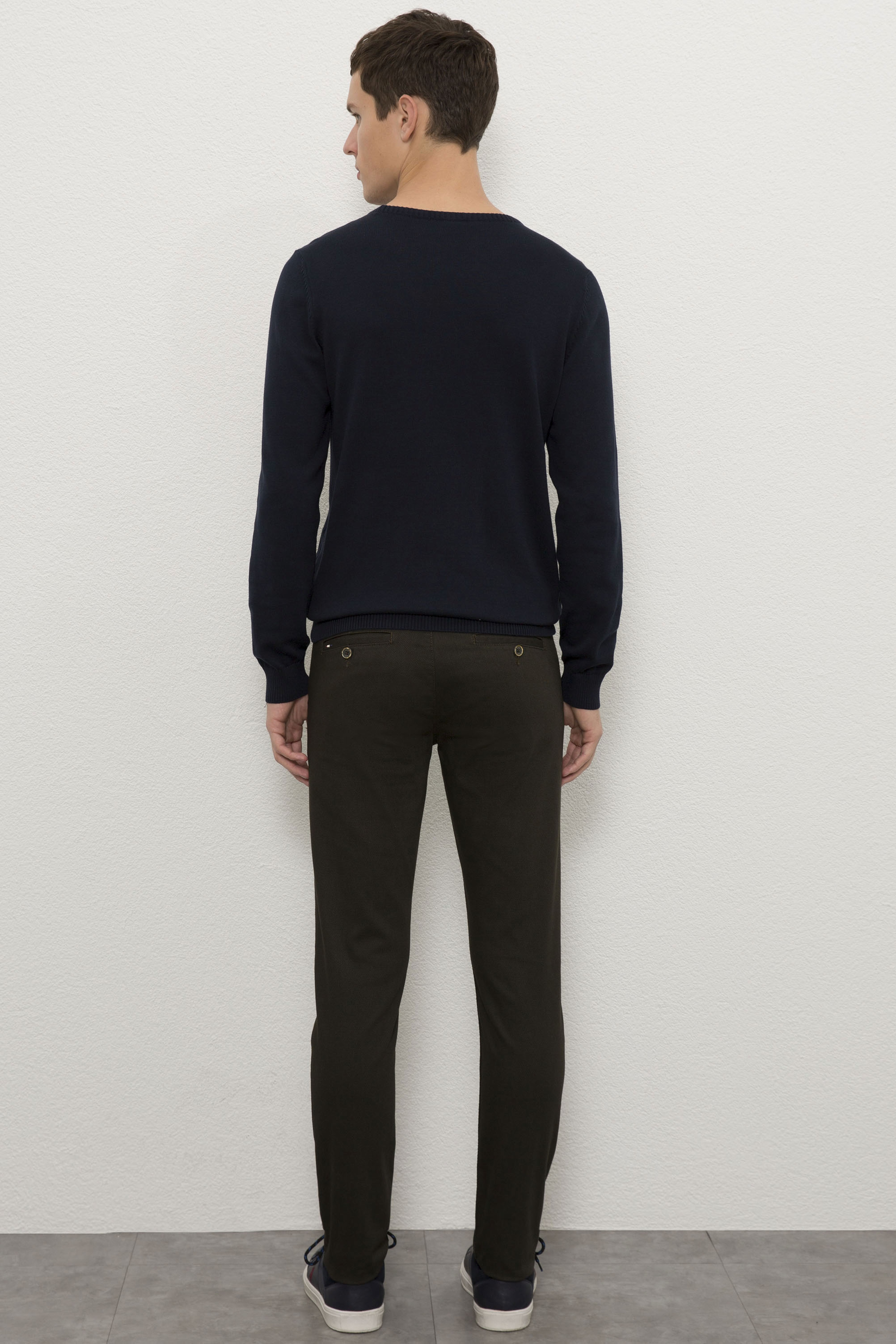 Erkek Yeşil Chinos - Image 3