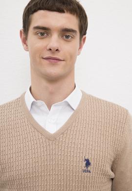 Erkek Camel Melanj Basic Kazak - 50224991086