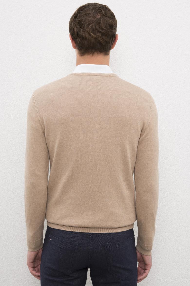 Erkek Camel Melanj Basic Kazak - 50224991086