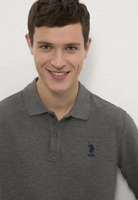 Erkek Antrasit Melanj Basic Sweatshirt - 50225344032