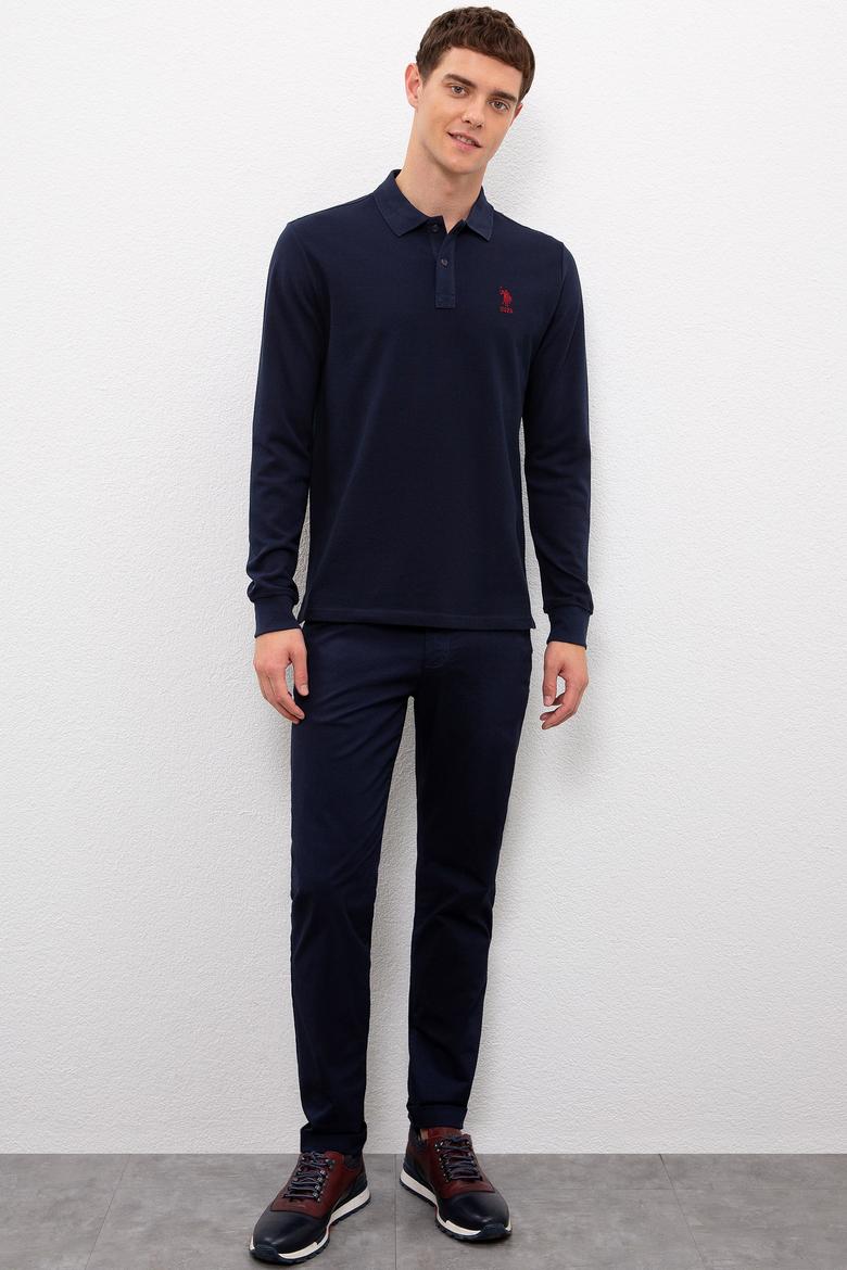 Erkek Lacivert Basic Sweatshirt - 50225344002