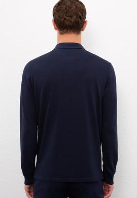 Erkek Lacivert Basic Sweatshirt - 50225344002