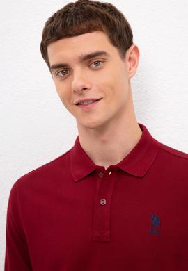 Erkek Bordo Basic Sweatshirt - 50225344166