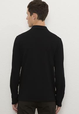 Erkek Siyah Basic Sweatshirt - 50225344082