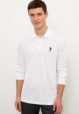 Erkek Beyaz Basic Sweatshirt - 50225344092