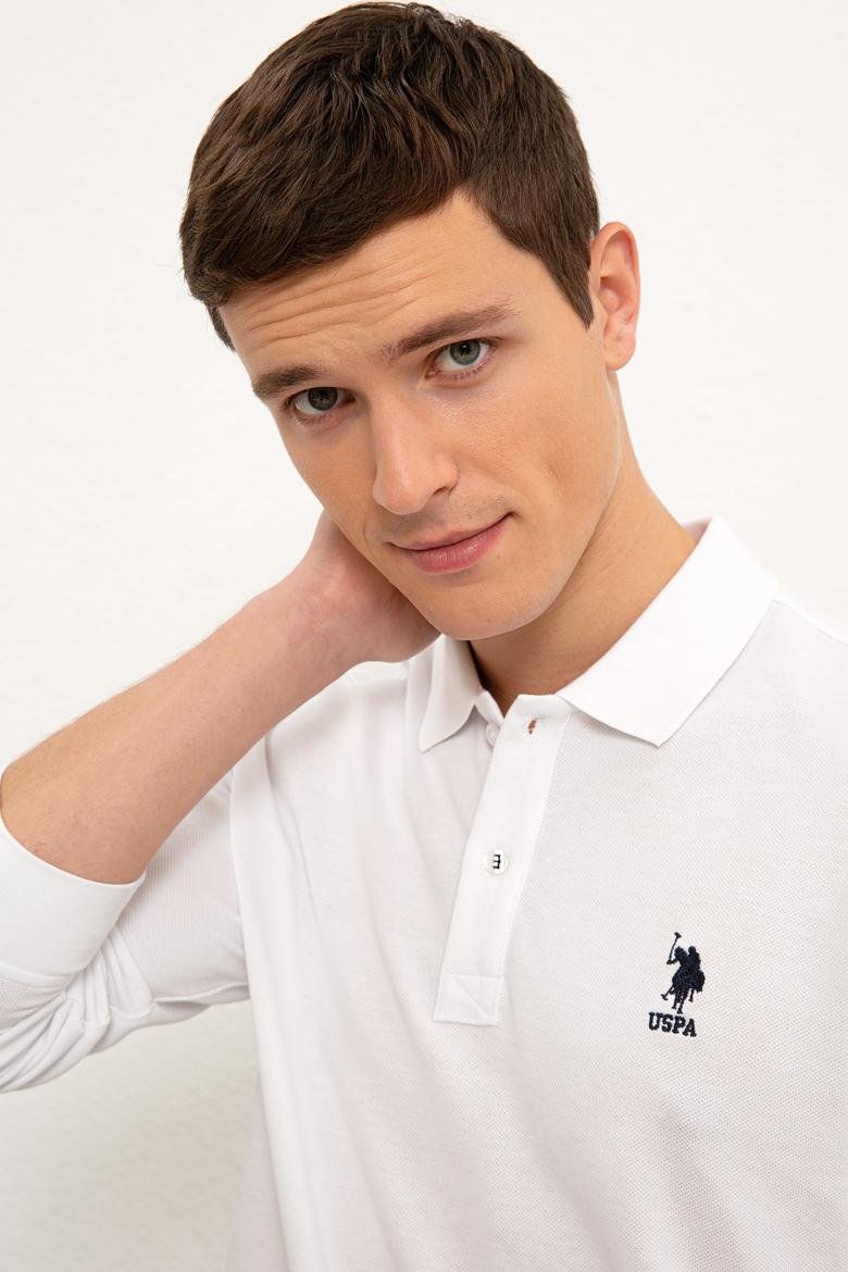 Erkek Beyaz Basic Sweatshirt - 50225344092