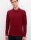 Erkek Bordo Basic Sweatshirt