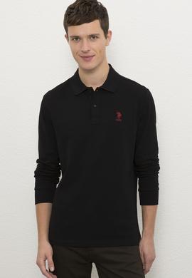 Erkek Siyah Basic Sweatshirt - 50225344082