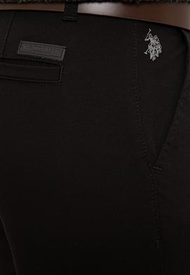 Erkek Siyah Kanvas Pantolon - 50206385024