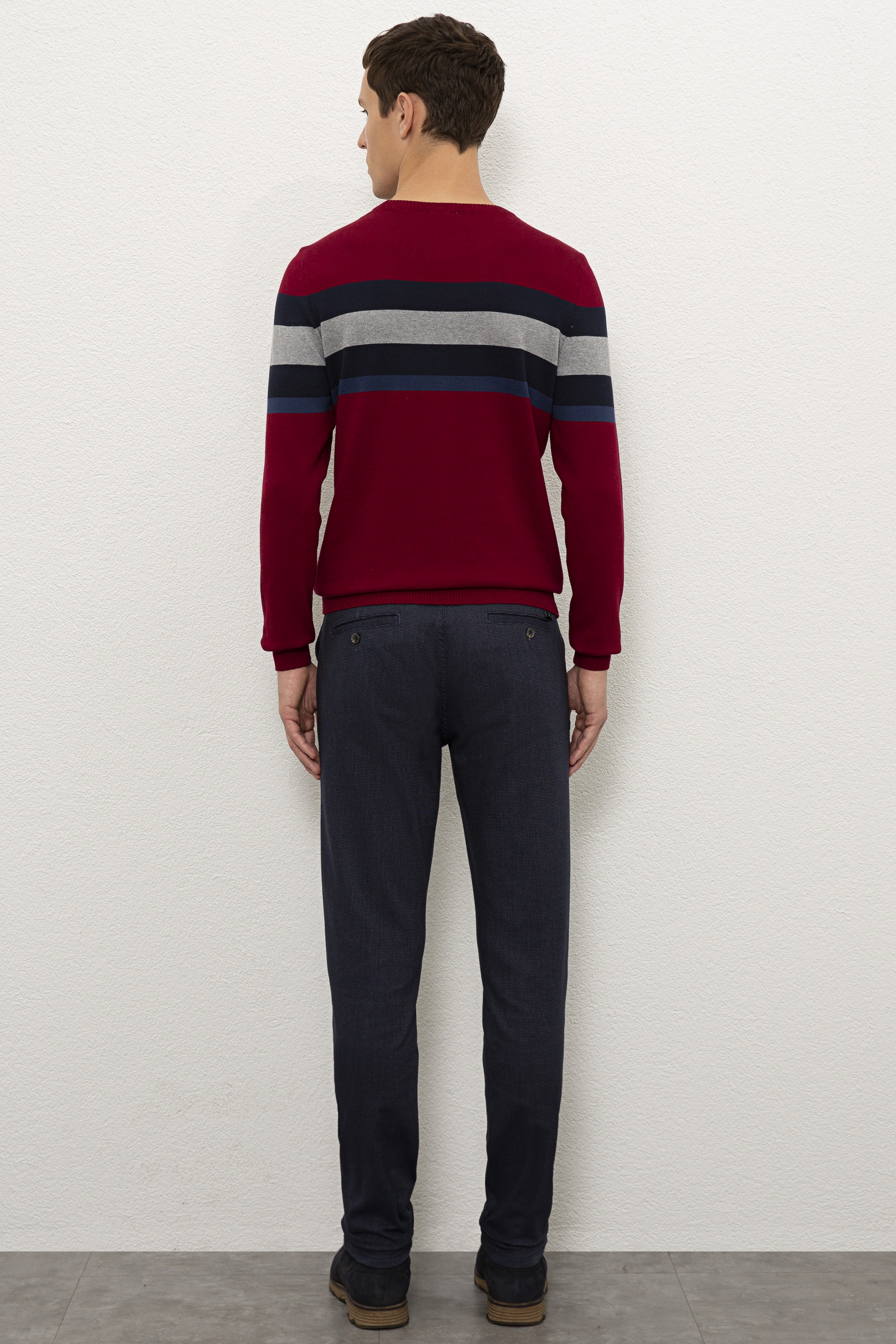 Erkek Lacivert Chinos - Image 3