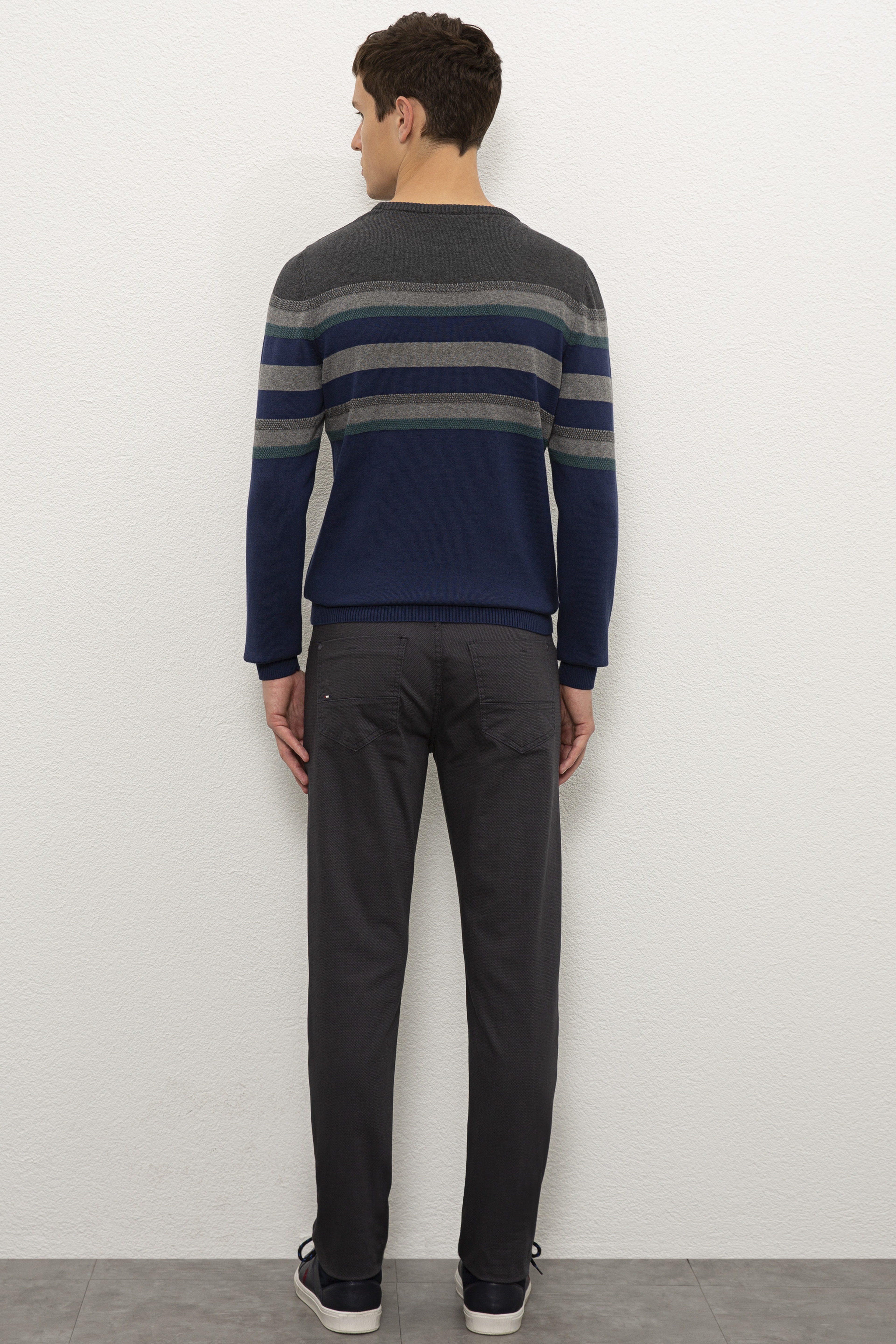 Erkek Gri Chinos - Image 2