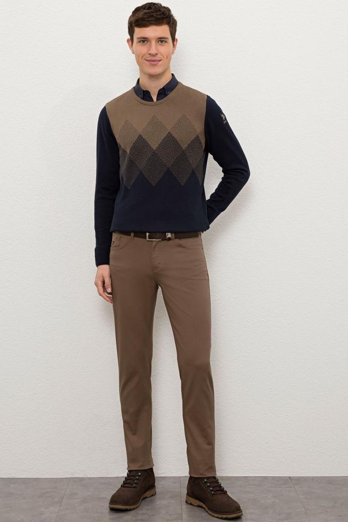 Erkek Kahverengi Chinos
