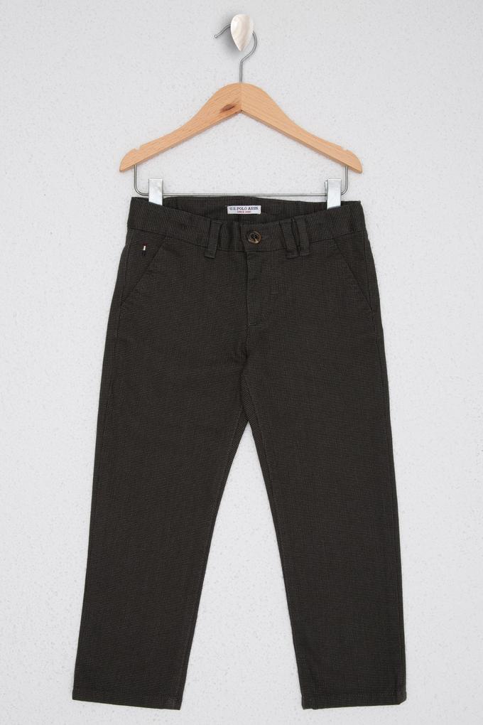 Erkek Çocuk Haki Kanvas Pantolon