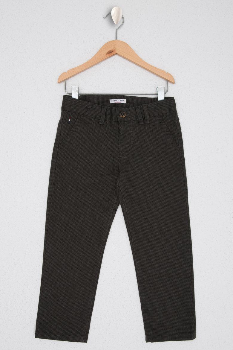 Erkek Çocuk Haki Kanvas Pantolon