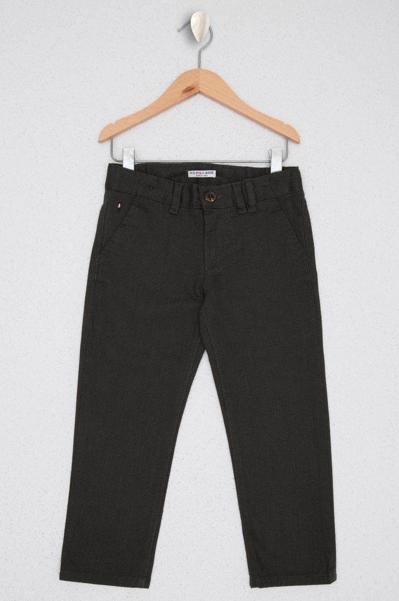 Erkek Çocuk Haki Kanvas Pantolon