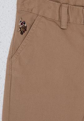 Erkek Çocuk Camel Kanvas Pantolon - 50225695001