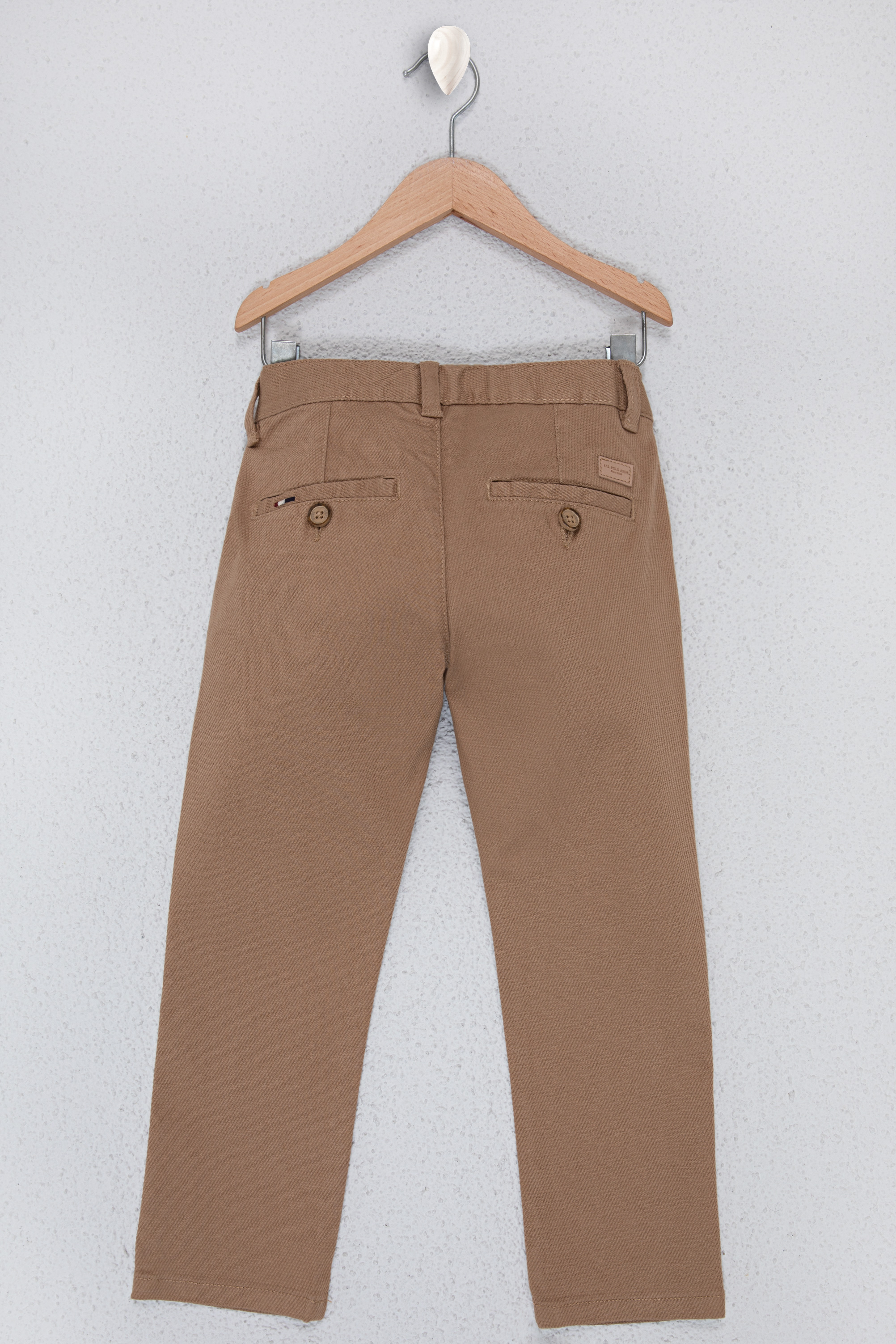 Erkek Çocuk Camel Kanvas Pantolon