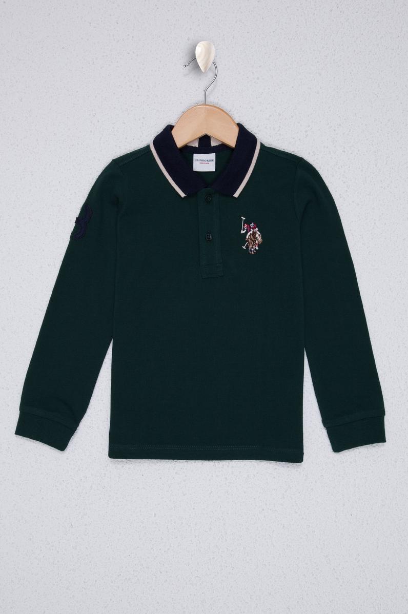 Çocuk Yeşil Sweatshirt Basic